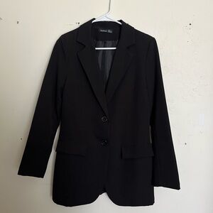 Boohoo Black Blazer for Women